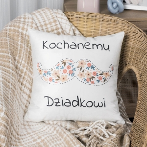 Poszewka 40x40 Kochanemu Dziadkowi