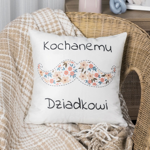 Poszewka 40x40 Kochanemu Dziadkowi