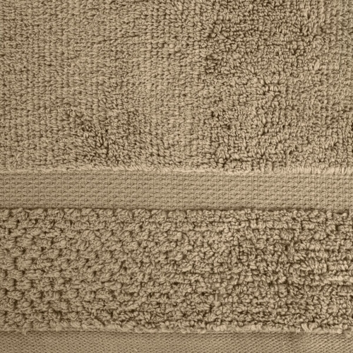 Ręcznik 50x90 Vilia ciemno beżowy