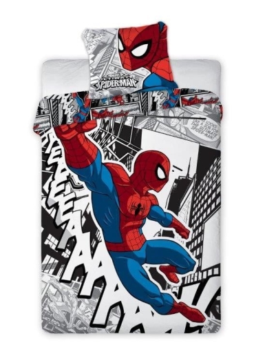 Pościel bawełniana Spiderman 160x200