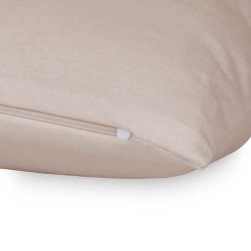 Poszewka jersey 40x40 kolor beżowy