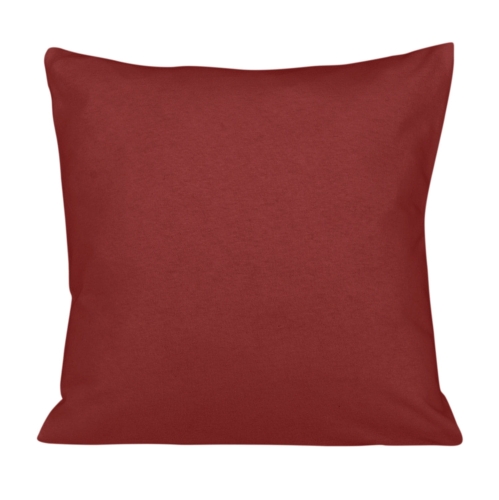 Poszewka jersey 40x40 kolor bordowy