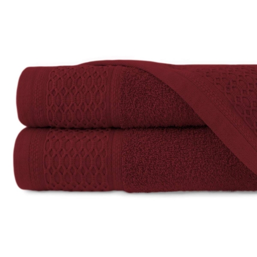 Ręcznik 50x90 Solano bordo