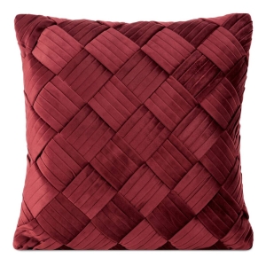 Poszewka velvet bordowa 45x45 Sonia
