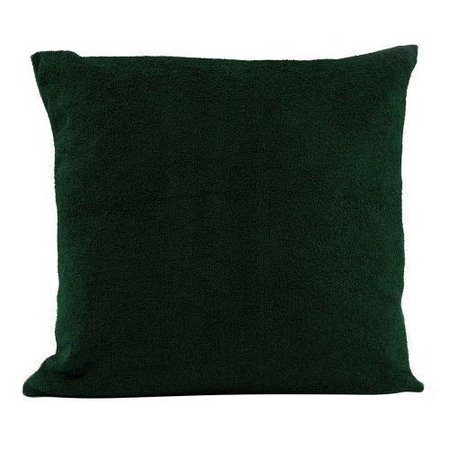 Poszewka frotte 40x40 kolor zieleń butelkowa