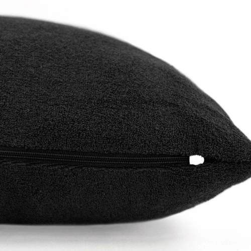 Poszewka frotte 40x40 kolor czarny