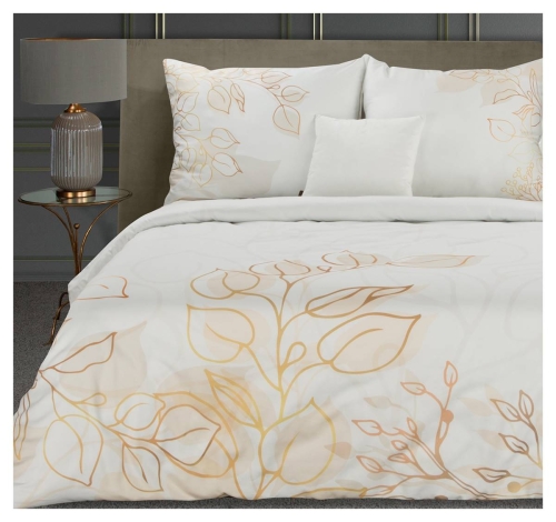 Ekskluzywna pościel makosatyna 160x200 Blanca