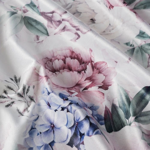 Bieżnik velvet 40x140 Peonia