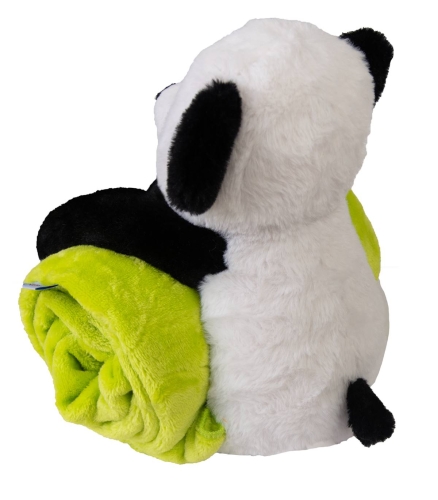 Kocyk z maskotką 85x100 Panda