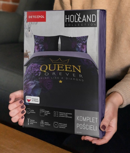 Pościel bawełniana Holland 160x200 Queen Forever