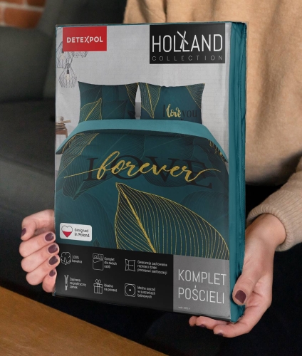 Pościel bawełniana Holland 220x200 Love Forever