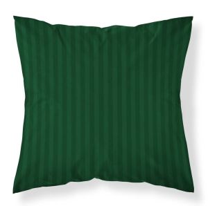 Poszewka adamaszkowa Pure 40x40 ciemnozielona