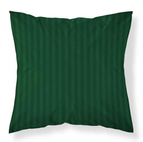 Poszewka adamaszkowa Pure 40x40 ciemnozielona