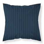 Poszewka adamaszkowa Pure 40x40 granatowa