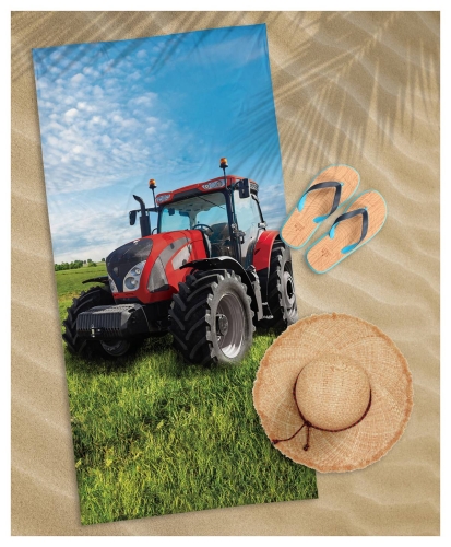 Ręcznik plażowy 70x140 Traktor