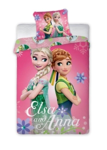 Pościel bawełniana Elsa i Anna 160x200