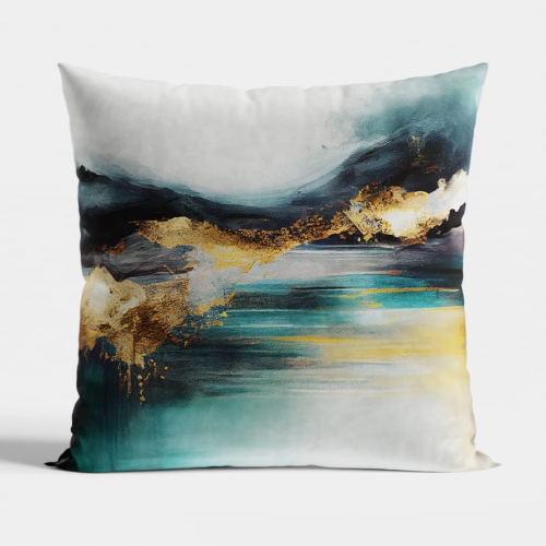 Poszewka velvet 40x40 Azur