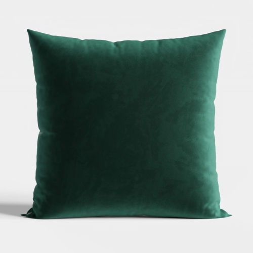 Poszewka velvet 40x40 szmaragdowy zielony
