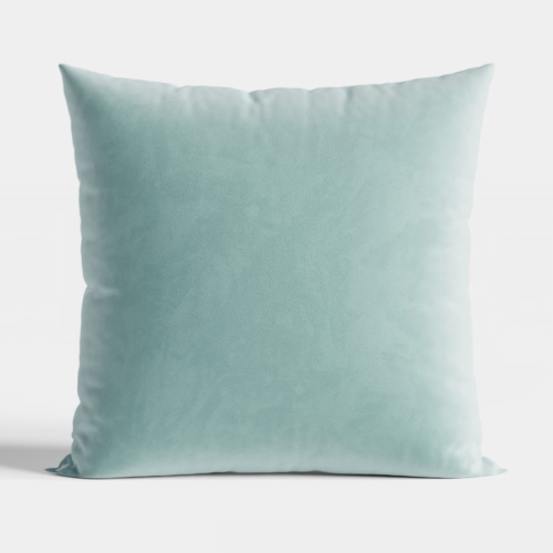 Poszewka velvet 40x40 miętowa