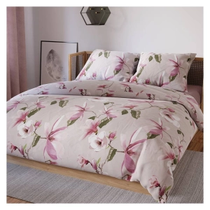 Komplet pościeli z bawełny satynowej 220x200 Magnolia