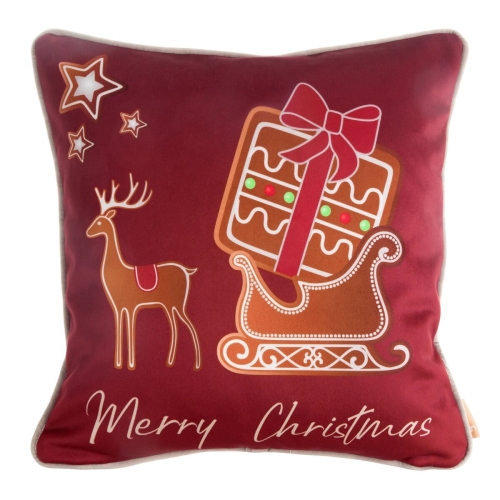Poszewka dekoracyjna świąteczna 45x45 Ginger