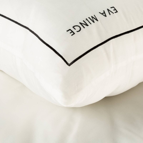 Ekskluzywna pościel biało czarna 160x200 Ewa Minge