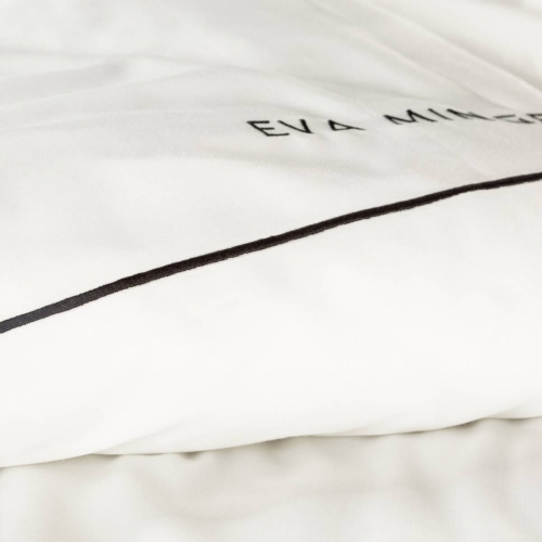 Ekskluzywna pościel biało czarna 160x200 Ewa Minge