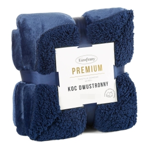 Koc Tedy 170x210 granatowy 