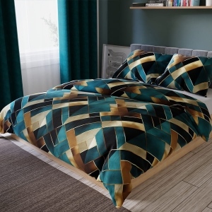 Komplet pościeli z bawełny satynowej 220x200 Rubik