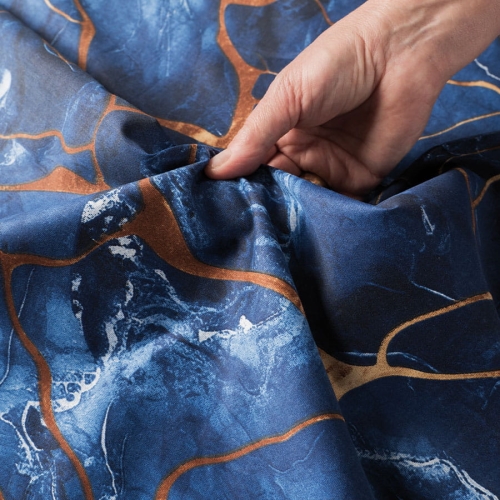 Komplet pościeli z bawełny satynowej 220x200 Marbel