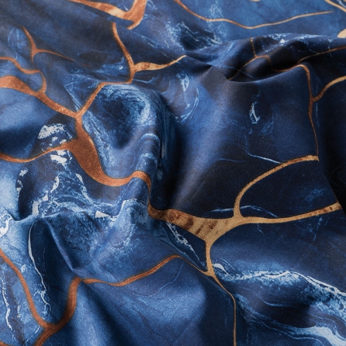 Komplet pościeli z bawełny satynowej 220x200 Marbel