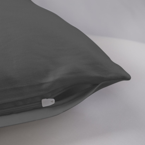 Poszewka 40x40 ciemno szara