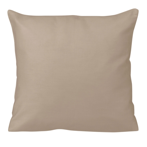 Poszewka 40x40 ciemno beżowa
