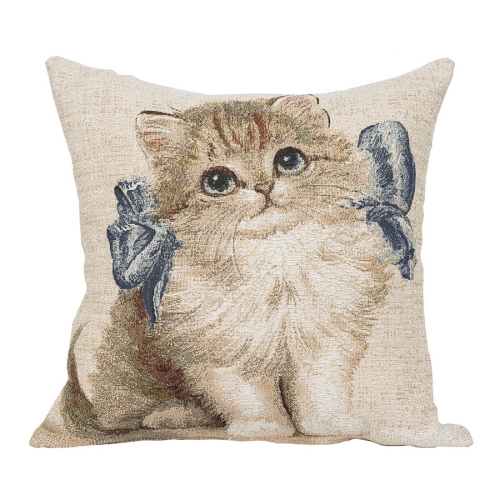 Poszewka gobelinowa 45x45 Kotek