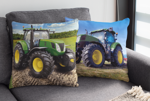 Poszewka bawełniana 40x40 Traktor