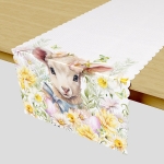 Bieżnik wodoodporny 38x140 Baranek Wielkanocny