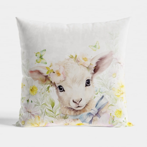 Poszewka 40x40 Baranek Wielkanocny