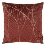 Poszewka dekoracyjna velvet 45x45 ceglana