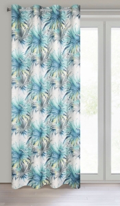 Zasłona 140x250 w liście przelotki