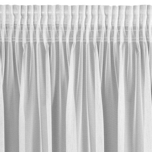 Firanka gotowa Amy 300x150 biała taśma