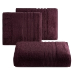 Ręcznik 70x140 Lavin bordowy z bawełny egipskiej