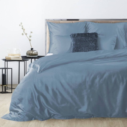 Ekskluzywna pościel 160x200 w kolorze niebieskim