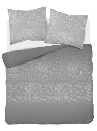Pościel satyna bawełniana Home Satin 220x200 stalowo popielata