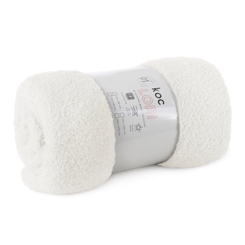 Koc Lori 170x210 biały