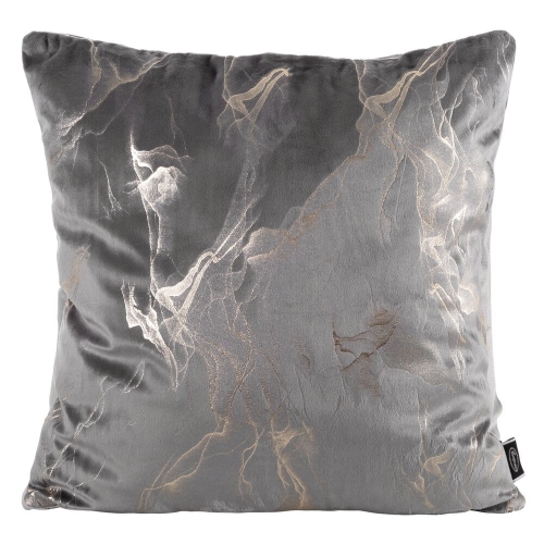 Poszewka velvet Naira 45x45 grafitowa
