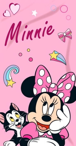 Ręcznik bawełniany dziecięcy licencyjny 70x140 Minnie