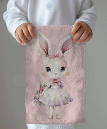 Ręcznik bawełniany dziecięcy 30x50 Króliczek