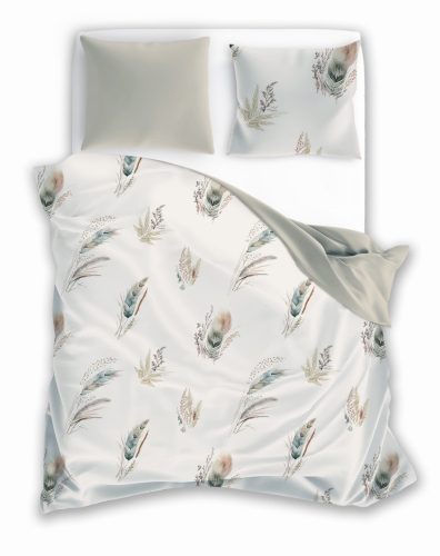 Pościel bawełniana Boho 220x200 w pióra