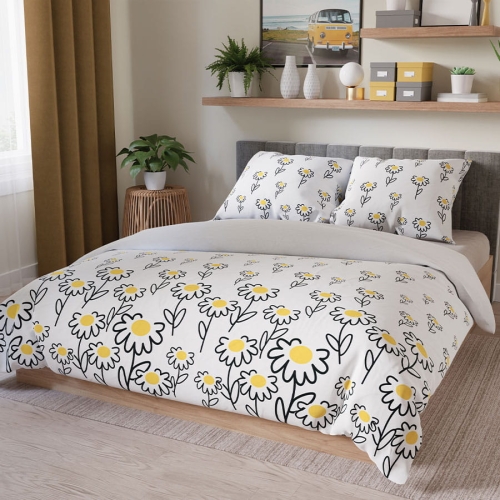 Komplet pościeli z bawełny satynowej 220x200 Bellis