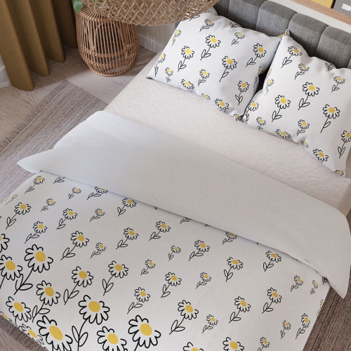 Komplet pościeli z bawełny satynowej 220x200 Bellis